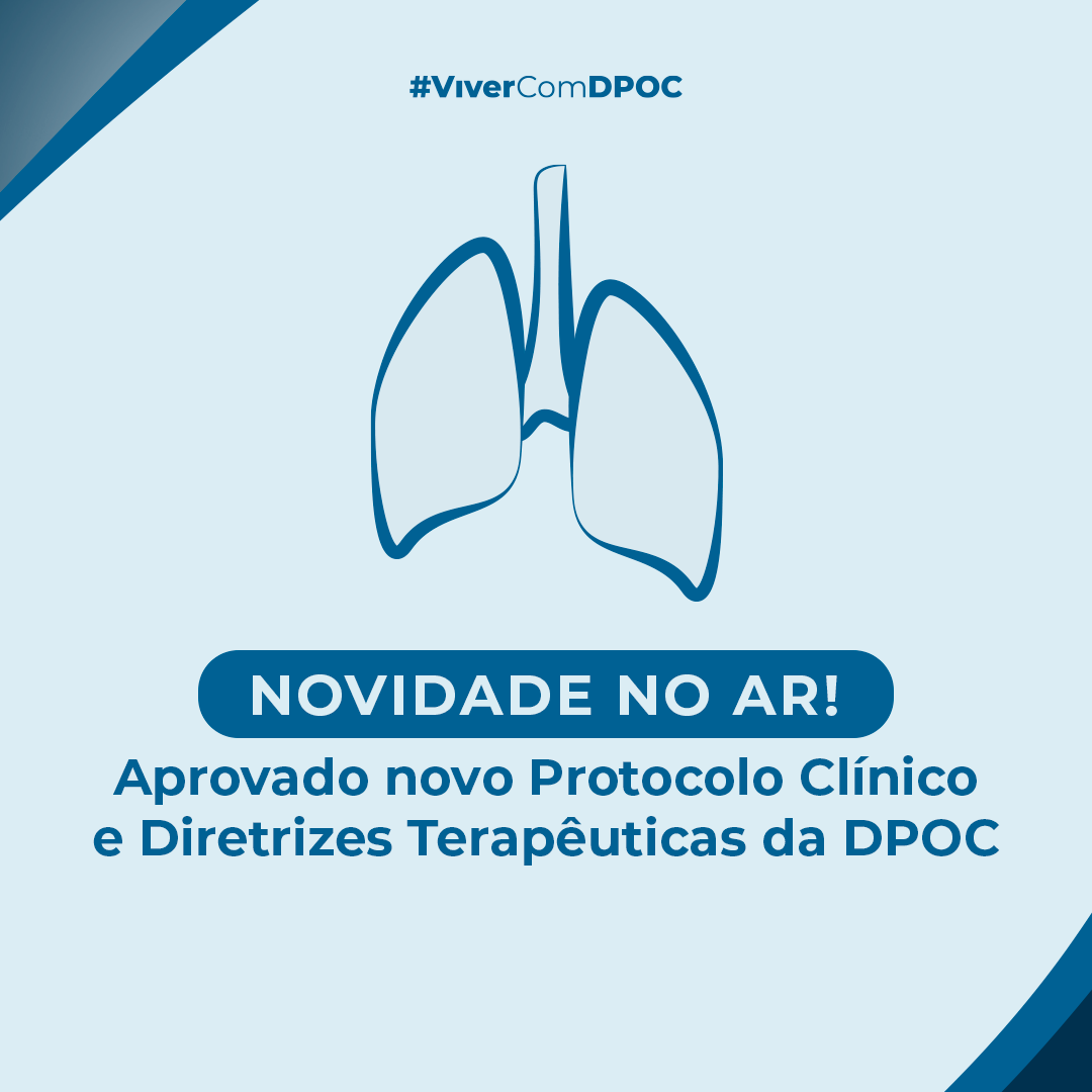 Novo PCDT para DPOC é aprovado!
